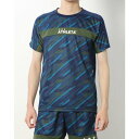 アスレタ ATHLETA メンズ サッカー/フットサル 半袖シャツ グラフィックプラクティスシャツ 02392 (NVY)
