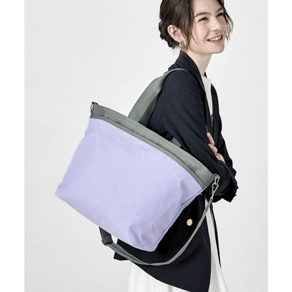 トートバッグ レスポートサック LeSportsac LG BUCKET TOTE （ラベンダー/ミリタリー）