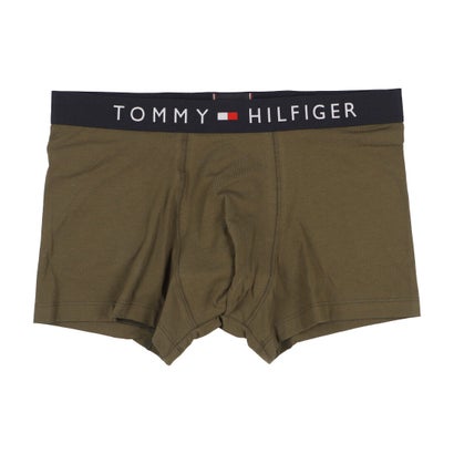 トミー ヒルフィガー TOMMY HILFIGER ロゴバンドトランクス【返品不可商品】 （カーキ）