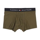 トミーヒルフィガー トランクス トミー ヒルフィガー TOMMY HILFIGER ロゴバンドトランクス【返品不可商品】 （カーキ）