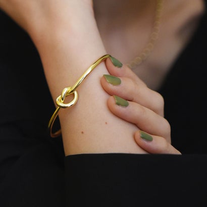 スタイロ styiro ノットメタルバングル(ゴールド1)