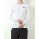 アンダーアーマー UNDER ARMOUR メンズ フィットネス 長袖コンプレッションインナー UA HG ARMOUR COMP LS 1361524 (White / / Black)