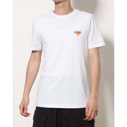 ゲス GUESS Mini Logo Tee (WHT) ロゴTシャツ