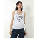 ゲス GUESS Side Knots Logo Tank Top (P7FM) タンクトップ レディース