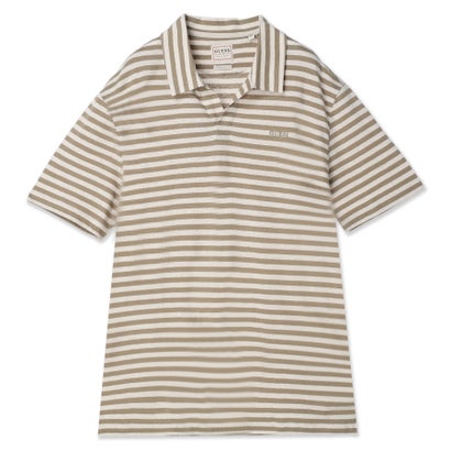 ゲス GUESS Embro Striped Polo (S11H) 半袖 ポロシャツ