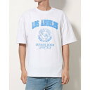 ゲス GUESS College Logo Tee (WHT)