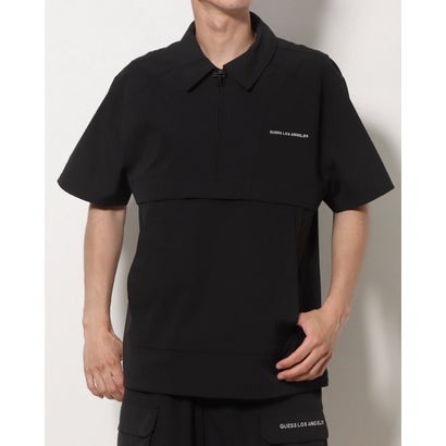 ゲス GUESS S/S Anorak Nylon Jacket (BLK) アウター ナイロンジャケット