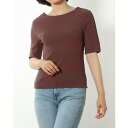 アルシーヴ archives 2wayボーダーメローTee (BRN)