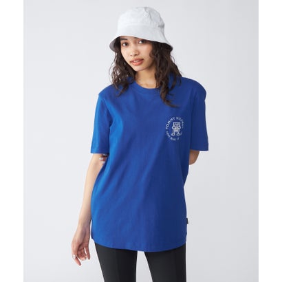 トミー ヒルフィガー TOMMY HILFIGER MONOGRAM INK ROUNDEL TEE （ブルー）