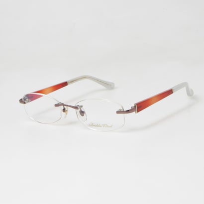 フレディーウッド freddie wood メガネ 眼鏡 アイウェア レディース メンズ （ピンク/レッド/ホワイト）