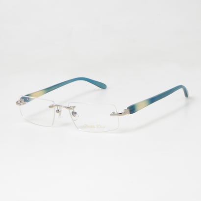 フレディーウッド freddie wood メガネ 眼鏡 アイウェア レディース メンズ （シルバー/ブルー）