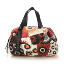 デシグアル Desigual 幾何学模様パッチワーク ミドルバッグ (マルチ)