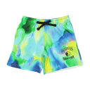 デシグアル Desigual 水彩画モチーフ ジョガーバミューダパンツ (マルチ)