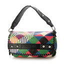 デシグアル Desigual ダイヤ柄 ミドルクロスボディバッグ (マルチ)