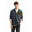 デシグアル Desigual HENRRY シャツロングスリーブ (ブルー)