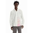 デシグアル Desigual RENE シャツロングスリーブ (ホワイト)