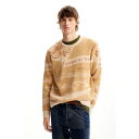 デシグアル Desigual JOHN プルオーバーロングスリーブ (ブラウン)
