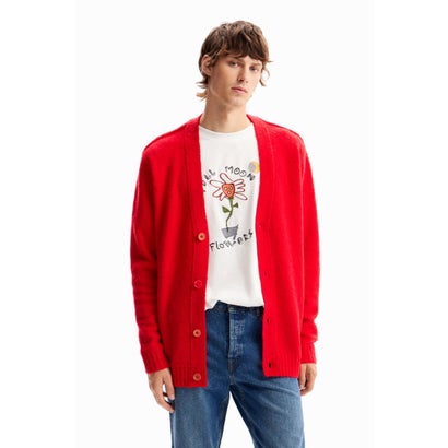 デシグアル Desigual ENRI プルオーバーロングスリーブ (ピンク/レッド)