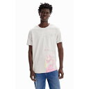 デシグアル Desigual PETER Tシャツショートスリーブ (グレー/ブラック)