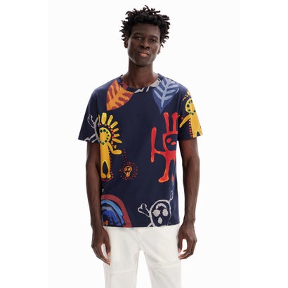 デシグアル Desigual RAY Tシャツショートスリーブ (ブルー)