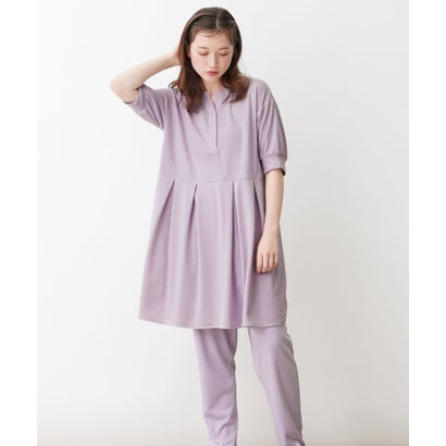 ヴィオラ エ ヴィオラ Viola e Viola やわらかパイルチュニックセットアップ (ライラック)