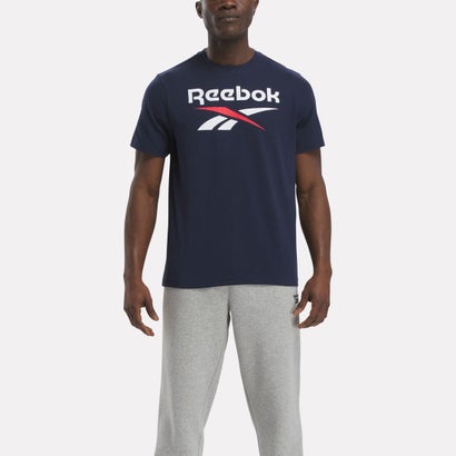 リーボック アイデンティティ ビッグロゴ Tシャツ / REEBOK IDENTITY BIG LOGO TEE （ネイビー）