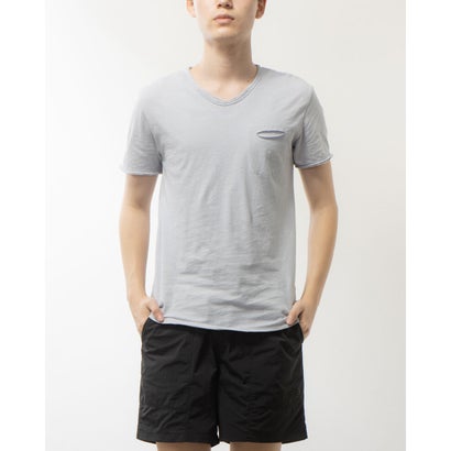 モードフルーレ MODE FOURRURE イタリア製Tシャツ (ライトグレー)