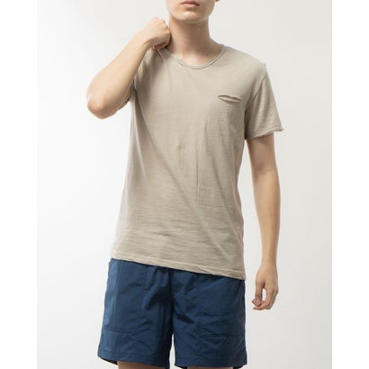 モードフルーレ MODE FOURRURE イタリア製Tシャツ (グレージュ)