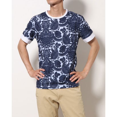 モードフルーレ MODE FOURRURE イタリア製Tシャツ (ネイビー)