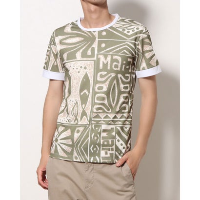 モードフルーレ MODE FOURRURE イタリア製Tシャツ (カーキ)