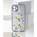 エモニーク emonique 立体花柄 ボタニカル シリコンTPU iPhoneスマホケース (その他2)