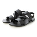 マドゥリ MADULI 手染めバックベルトサンダル (BLACK)