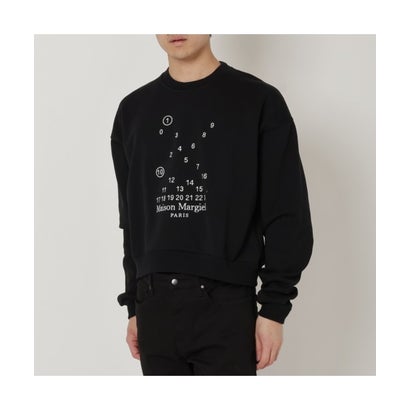 メゾン マルジェラ MAISON MARGIELA スウェットシャツ プルオーバー トップス ブラック メンズ Maison Margiela S51GU0118 S25540 900 （BLACK）