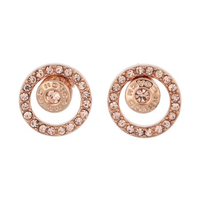 コーチ COACH ピアス (ピンク)