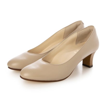 キスコ KISCO プレーンパンプス4．5センチヒール （ライトベージュ）