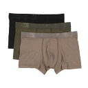 トミー ヒルフィガー TOMMY HILFIGER 3P トランクス【返品不可商品】 (マルチ)