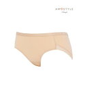 アモスタイル バイ トリンプ AMOSTYLE BY Triumph シグネチャースムース ボーイズレングスショーツ 1420【返品不可商品】 (ベージュ)