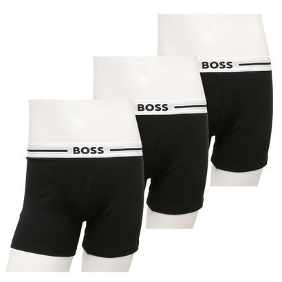 HUGO BOSS ヒューゴボス HUGO BOSS ボス ボクサーパンツ アンダーウェア レギュラー丈 ブラック メンズ HUGO BOSS 50489608 964【返品不可商品】 （BLACK）