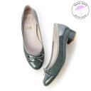ラウナレアバレエ Launa lea ballet RainyDay ラウンドトゥヒールバレエシューズ(RB5402A) (ブルーグリーンE/C)