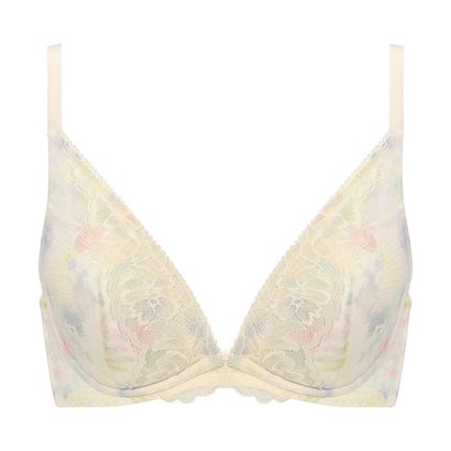 アモスタイル バイ トリンプ AMOSTYLE BY Triumph 夢みるブラ ノンワイヤー ブラジャー スカイヴェール 1425 E-Fカップ (エクリュ)