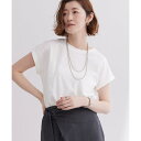 ユアーズ ur's 汗染み防止ダブルカフスTシャツ (ホワイト)