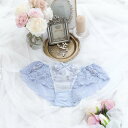 リサマリ Risa Magli エリアーヌ レースショーツ 【返品不可商品】 (ブルー(090))(4)