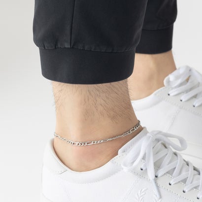 ジョン JON デザインアンクレット『フリーサイズ調節可能』 (シルバー)