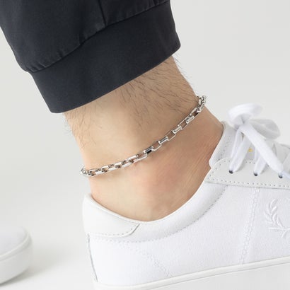 ジョン JON デザインアンクレット『フリーサイズ調節可能』 (シルバー)