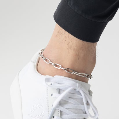 ジョン JON デザインアンクレット『フリーサイズ調節可能』 (シルバー)