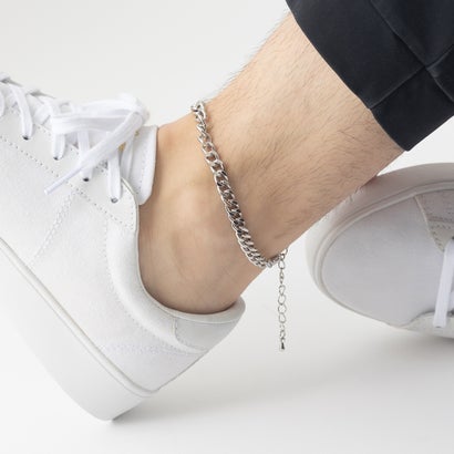 ジョン JON デザインアンクレット『フリーサイズ調節可能』 （シルバー）