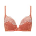 アモスタイル バイ トリンプ AMOSTYLE BY Triumph アモスタイルホープブラ バタフライブルーム 1412 B-Dカップ (テラコッタ)