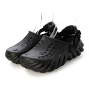 クロックス crocs ECHO CLOG エコー クロッグサンダル 207937 厚底 スニーカーサンダル メンズ レディース （Black）