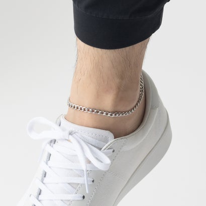 ジョン JON デザインアンクレット『フリーサイズ調節可能』 (シルバー)