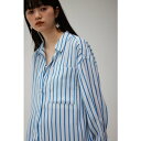 SHEER STRIPE SHIRT 柄BLU5(4)